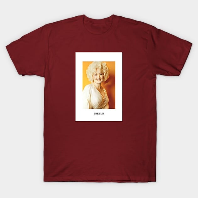 The Sun Tarot Card - Dolly Parton T-Shirt by Hoydens R Us